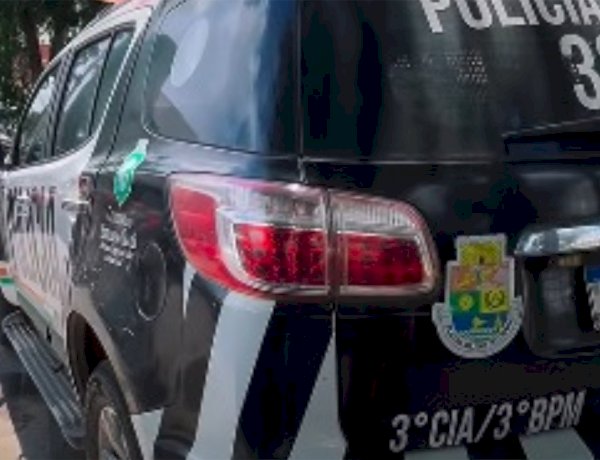 Policia Militar cumpre mandato de prisão em Santana do Acaraú